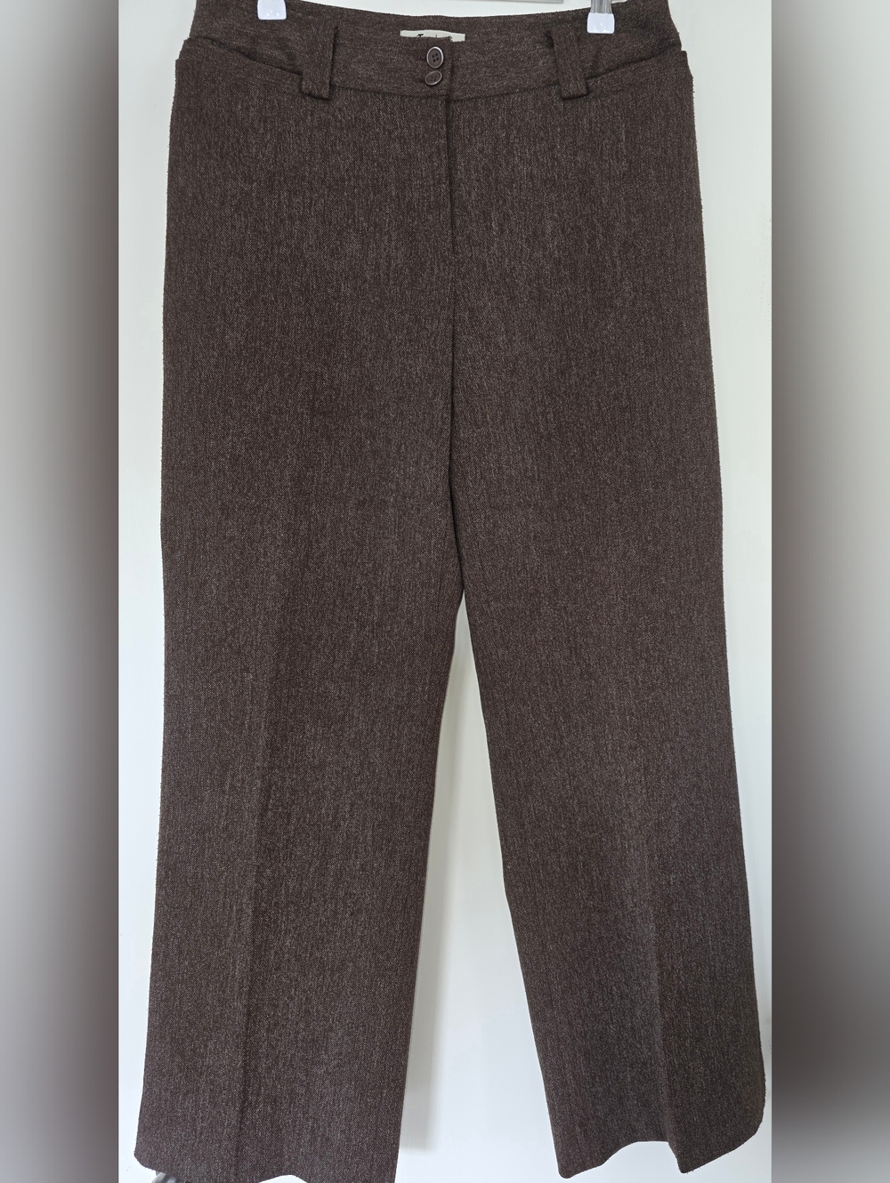 Jessica Brown Dress Pants - Classic Straight Fit Sz 8